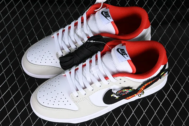 All categories Nk SB Dunk series Nk SB Dunk Low low-top sneakers Nk Dunk Low GS "Year of the Dragon" Year of the Dragon limited SB low-top casual sneakers FZ5528-101